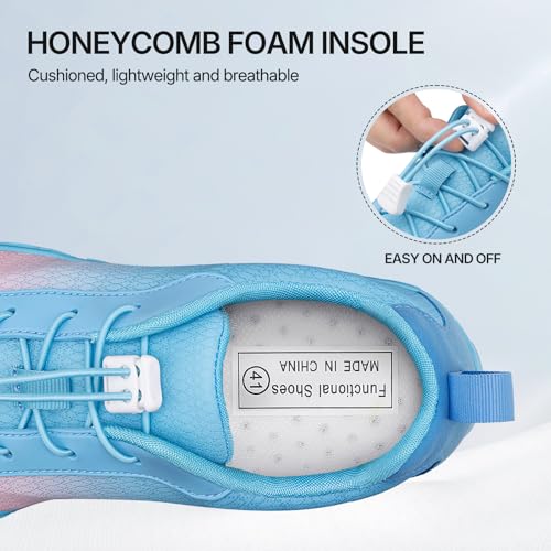 Image of ATHMILE Water Shoes for Men Women Quick Dry Aqua Shoes with Toe Protection | Non Slip Adult Barefoot Hiking Shoes for Beach Swim River Pool Kayaking Camping Boat Workout Cruise Vacation Outdoor