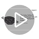 The Indus Valley Super Smooth Cast Iron Paniyaram Pan | 7Pit, 19Cm/7.4 Inch, 2.2Kg | Induction Friendly | Nonstick, Pre-Seasoned Appe/Paddu Pan,... - Image 2