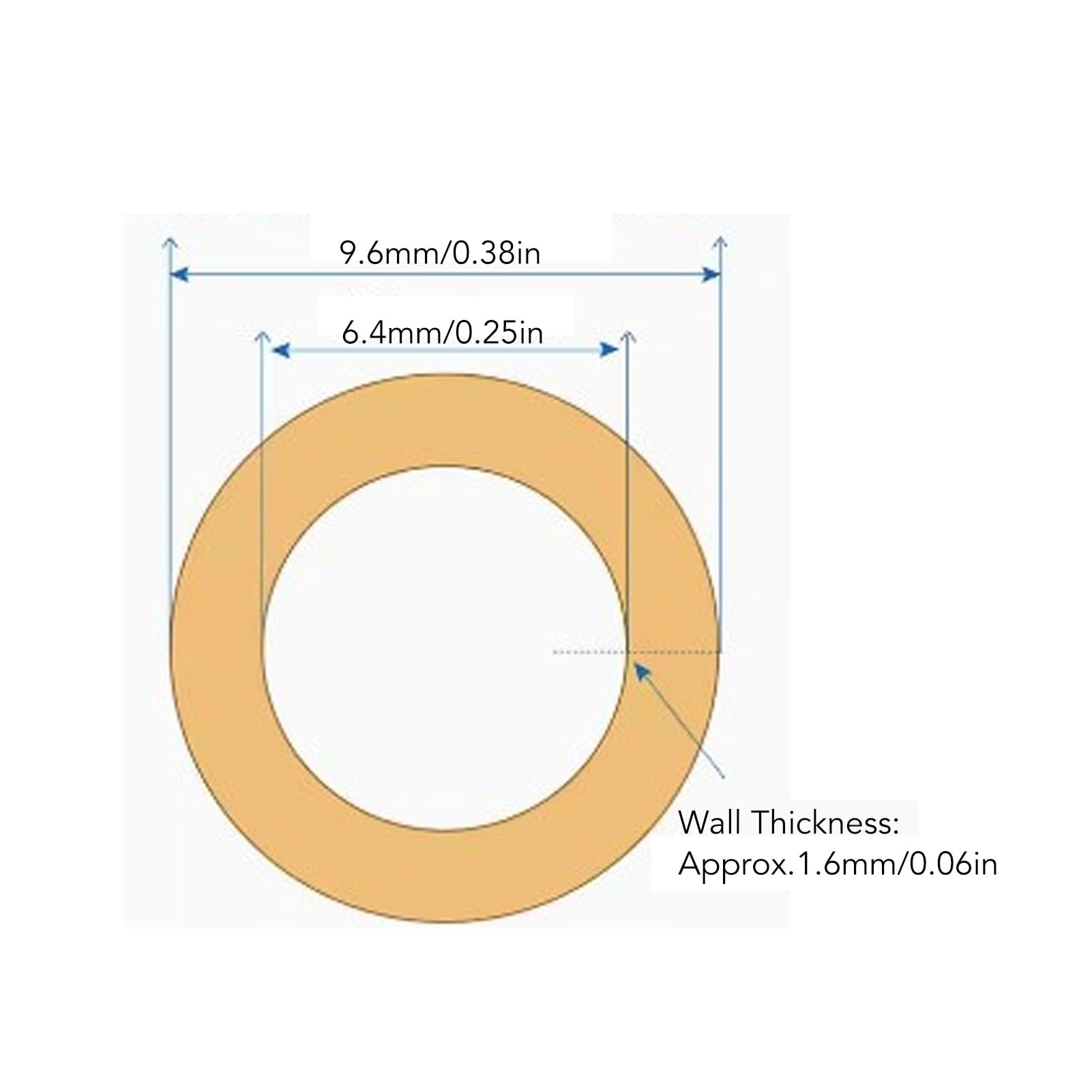 Tubo de Bomba Peristáltica 6 4x9 6 Mm 1 M Tubo de Silicona Flexible Manguera de Bomba Peristáltica para Transmisión de Fluidos para la Reducción de Fluido TuboBomba de Silicona