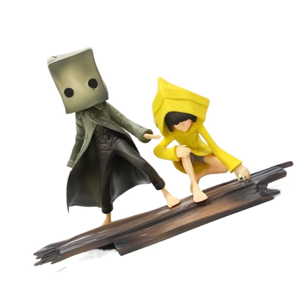 ZENGON Little Nomes, Six & Mono Scene Statue - New Nightmare Model for Desktop or PC Case Display, Game Figure 14.5cm