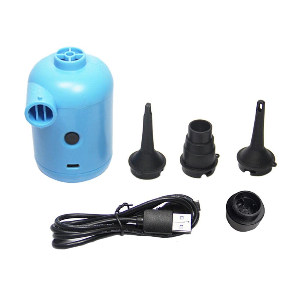 LOOM TREE® Tiny Air Pumps with 3 Nozzles for Air Mattress Swimming Ring Inflatable Raft Outdoor Sports | Camping & Hiking | Outdoor Sleeping Gear | Air Bed Pumps-image-49