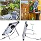 Solar Teichpumpe 5W, 170L/h Solar Springbrunnen, Solar Brunnenpumpen mit 1M Wasserleitung DIY, 9 Düsen, 3,25M Kabellänge, Solar Wasserpumpe, für Garten Teich Brunnen Wasserfall Pool