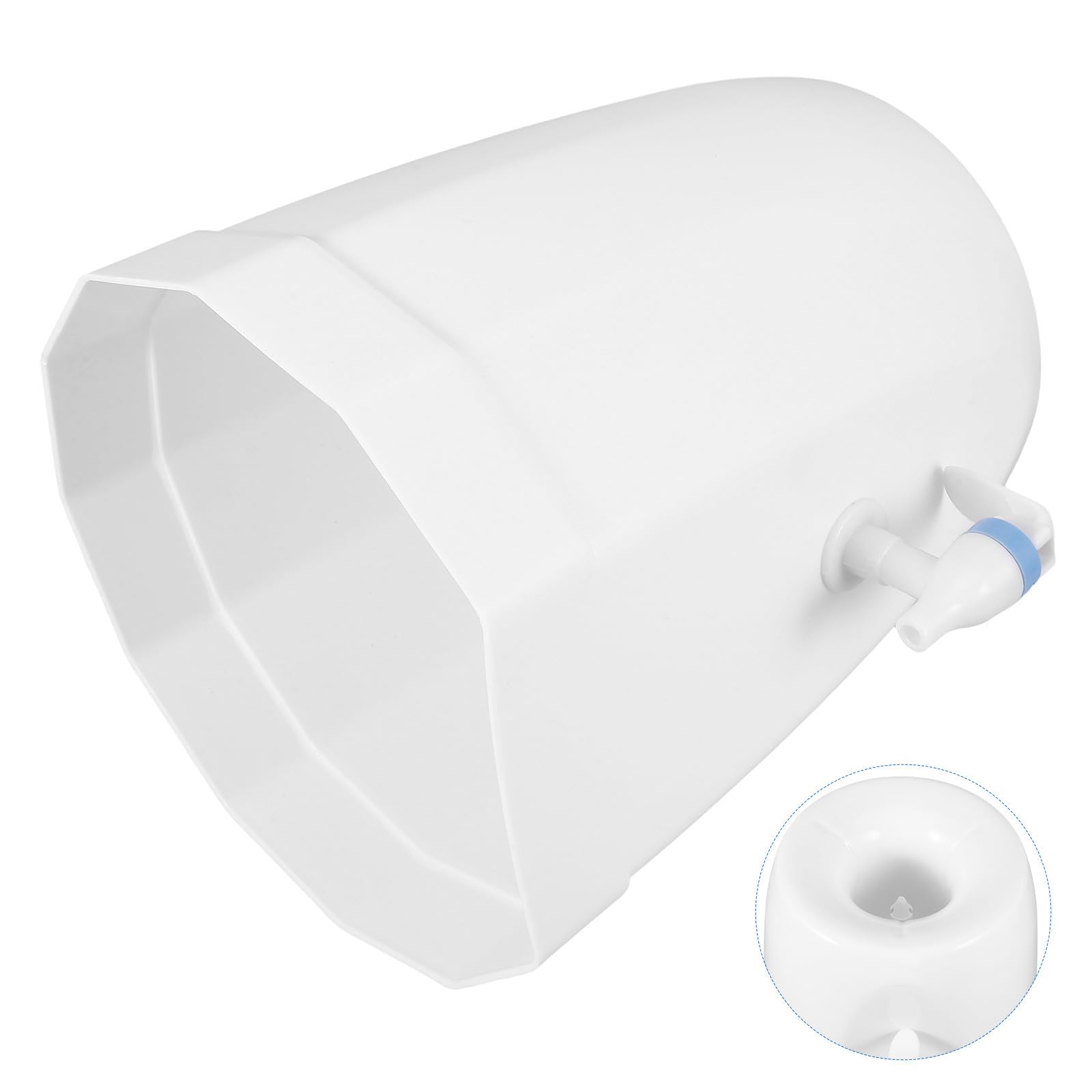 Alipis Kleiner Tisch Kaltwasserspender mit Wasserhahn Kompakter Tragbarer Wasserspender aus Stabilem Material für Zuhause Büro und Camping