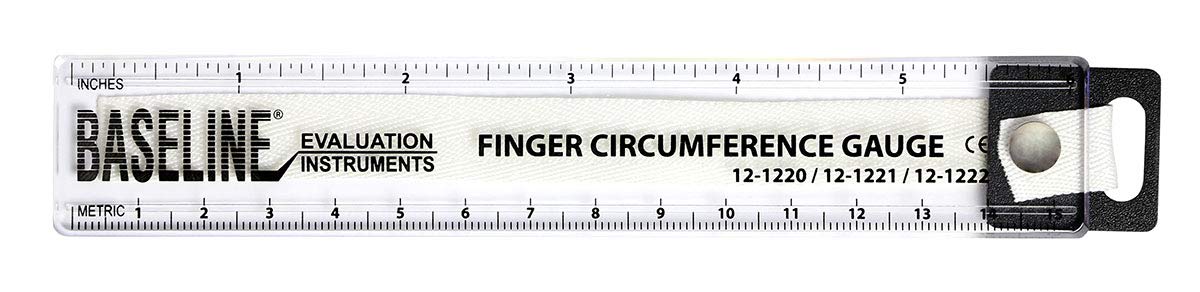 Baseline12-1222 Finger Circumference Gauge 6 Inch / 15 Cm Maximum