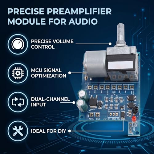 Éliminez le souffle audio grâce à la carte de préampli de micro-ordinateur