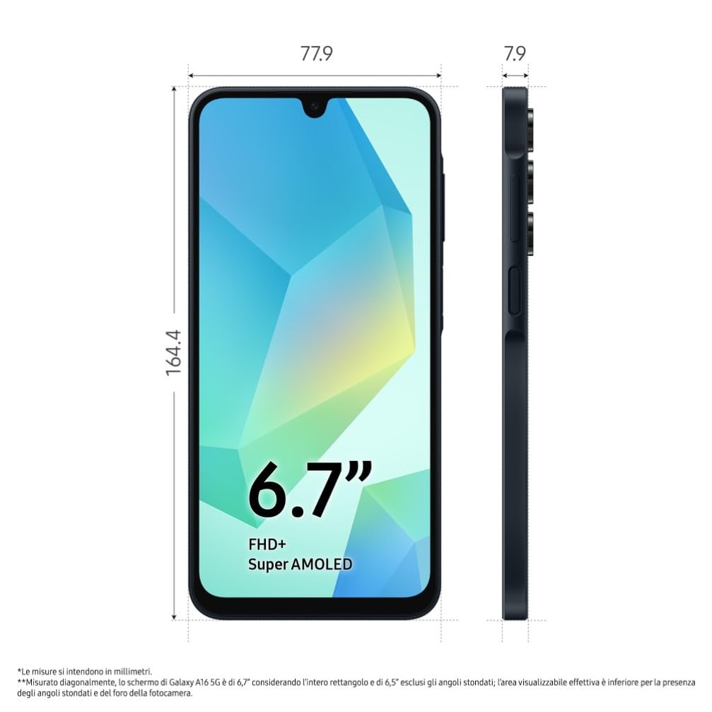 Samsung Galaxy A16 5G 128GB 4RAM EU Bl - Dettaglio