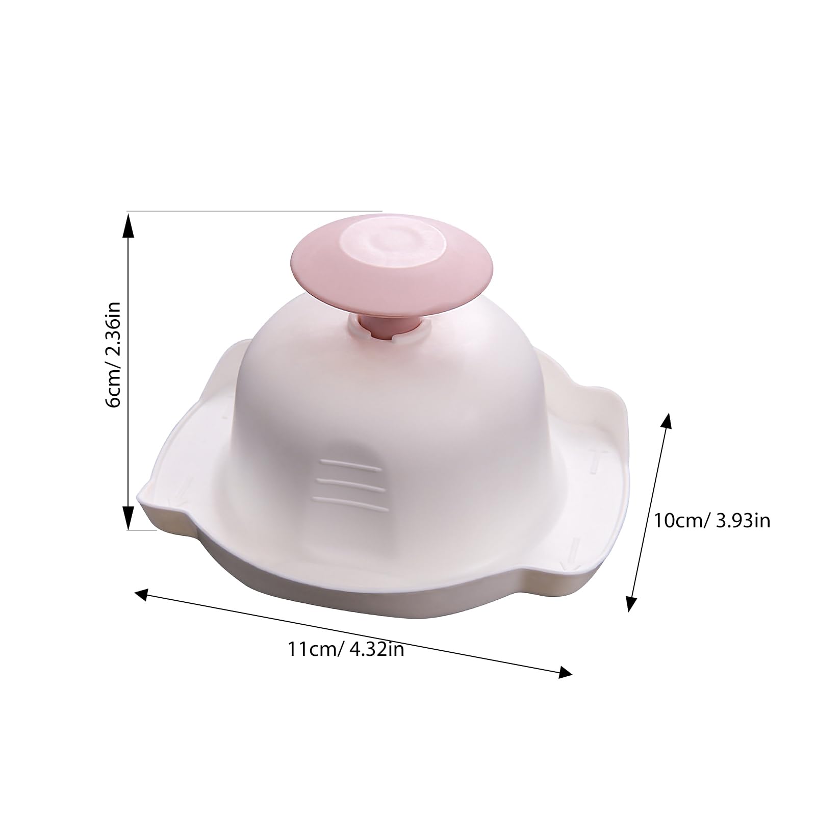 Hemoton 2Pcs Food Safety Holder Mandoline Slicing Tool Food Slicer Cutter Veggie Shredder Finger Hand Guard for Mandoline Slicer Grater Cutting (random color)