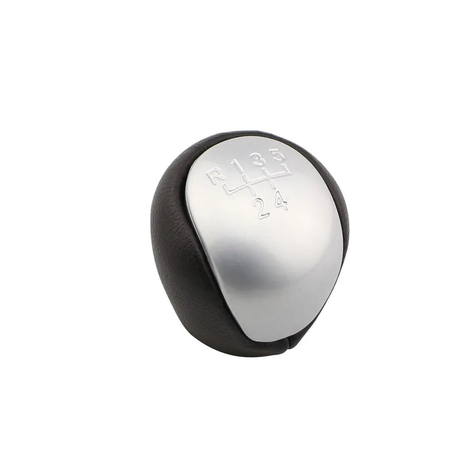 WLNWERDPKK Gear Shift Knob 1PCS for Elantra I30 5 Speed Manual MT Gear Shift Knob Shifter Lever Pen Head Stick Knob(Sliver)