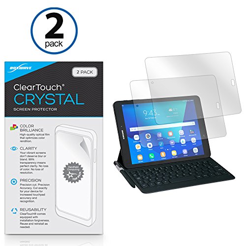 BoxWave Screen Protector Compatible with Samsung Galaxy Book (10.6 in) - ClearTouch Crystal (2-Pack), HD Film Skin - Shields from Scratches