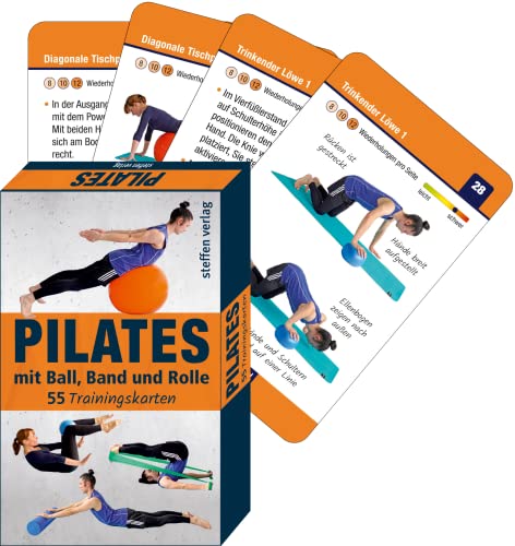 Pilates mit Ball, Band und Rolle: 55...