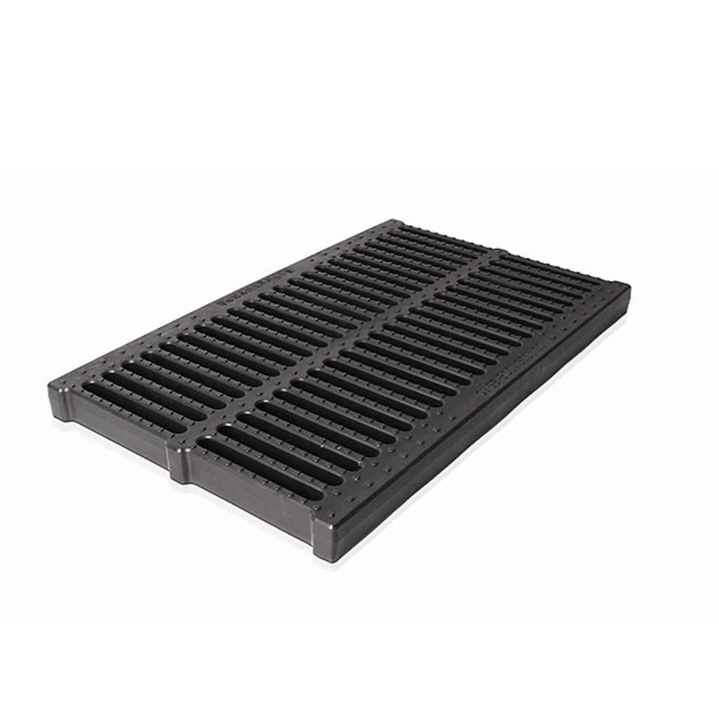 LWJSOCP Drainage Ditch Cover, Grating Trench Outdoor Drainage, Plastic Polymer Drainage Cover, Rainwater Grate for Canteen Hotel Garden Parking Lot (Size : 50X20X2CM)