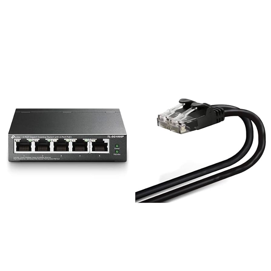 TP-Link スイッチングハブ ギガ 5ポート PoEハブ (4x PoE対応 全体最大56W) アンマネージ 5年保証 TL-SG1005P tl-sg1005p.jpg