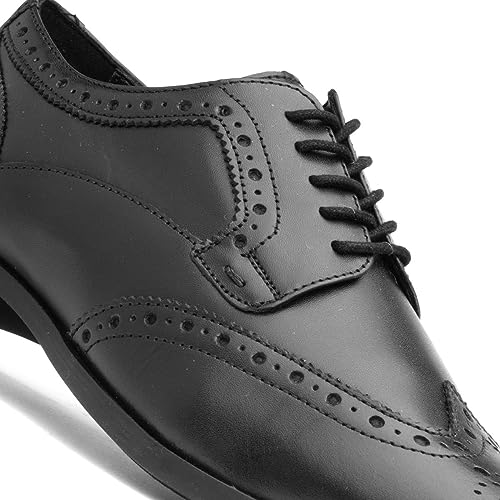 Image of Hush Puppies Men's Elliot Brogue School Uniform Shoe