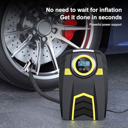 Pompe à air électrique avec accessoires multifonctions de gonflage
