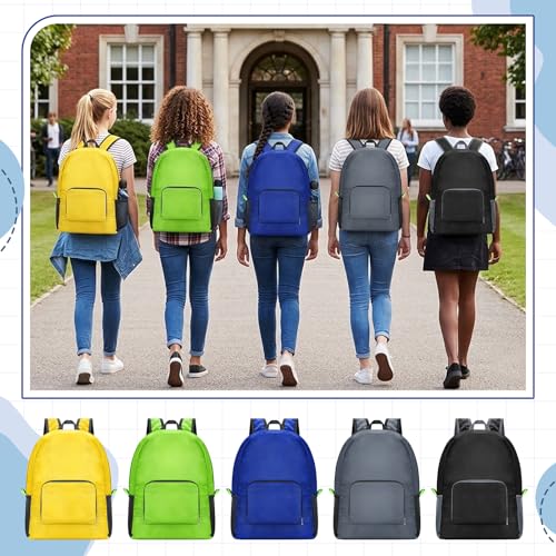Image of Sherr 72 Pack 17 inch Classic Backpacks in Bulk Foldable Lightweight Back Packs Basic Classic bags for Travel (Popular Colors)