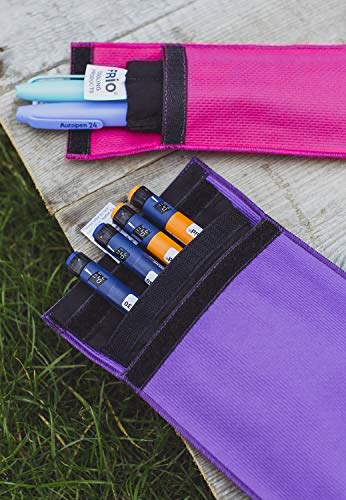 Frio Cooling Wallet - Extra LG-Red-Keep Insulin Cool up to 45 hrs Without Ever Needing refriger'n! Accept NO Imitation!-Low Shipping Rates- - Thumbnail 6