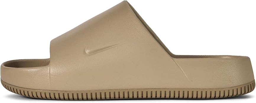 Amazon.com | Nike Men's Calm Slides, Khaki/Khaki, 9 | Sport
