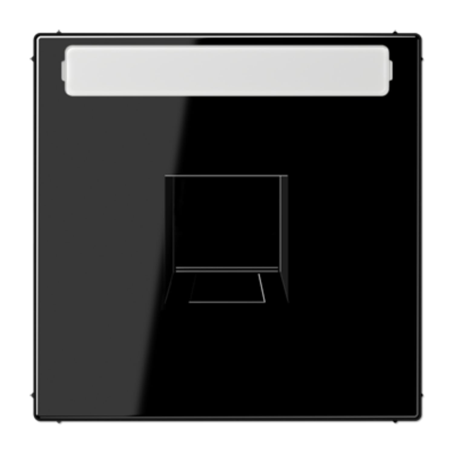 Plaque modulaire Jack JUNG LS Noir haut de gamme pour intérieur