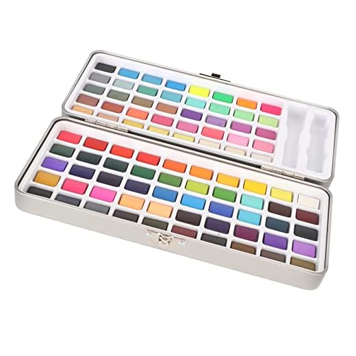 Juego De Pintura De Acuarela Con Bolígrafo De Color De Agua Colores Vivos Pintura De Acuarela Sólida Duradera Para Adultos Principiantes, plplaaoo Rotuladores De Pincel De Acuarela De 90 Colores,