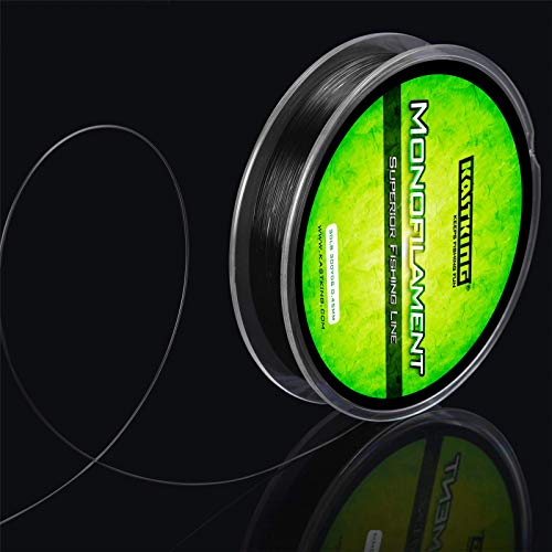 Kastking Premium Monofilament Fishing Line, Black Mamba,300 Yds,4Lb #TOP7