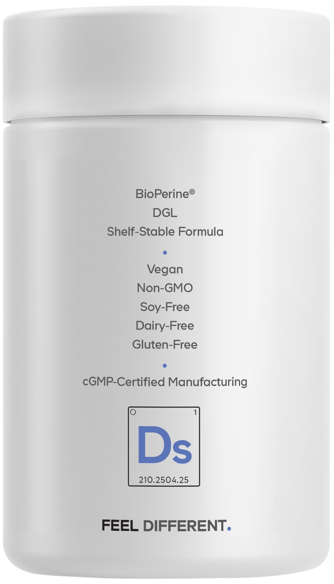Codeage Daily Synbiotic Supplement - Prebiotics, Lactobacillus & Bifidobacterium Probiotics, L-Glutamine, Zinc L-Carnosine, DGL, Synbiotic Probiotic, BioPerine - Shelf-Stable - 30 Capsules