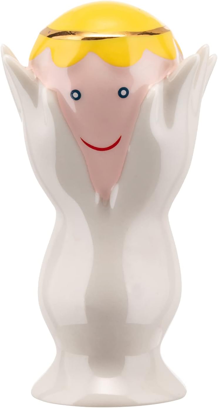 Alessi Angelo Miracolo Agj01 3 - Design Crib Figurine In Porcelain, Hand-Decorated