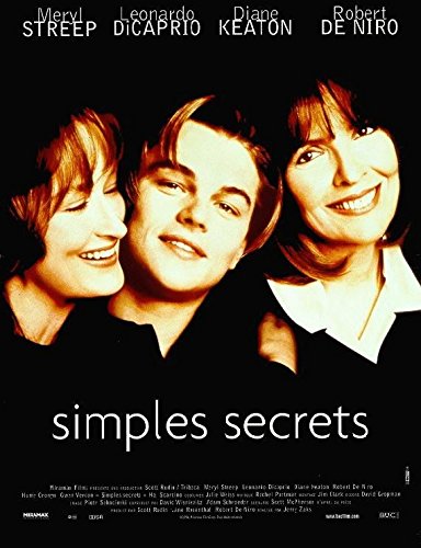 Affiche Cinema Originale Simples Secrets 1996 Leonardo Dicaprio 116X158Cm grande taille