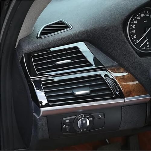Garniture d'air arrière pour BMW X5 E70 X6 E71 cadre décorative abs