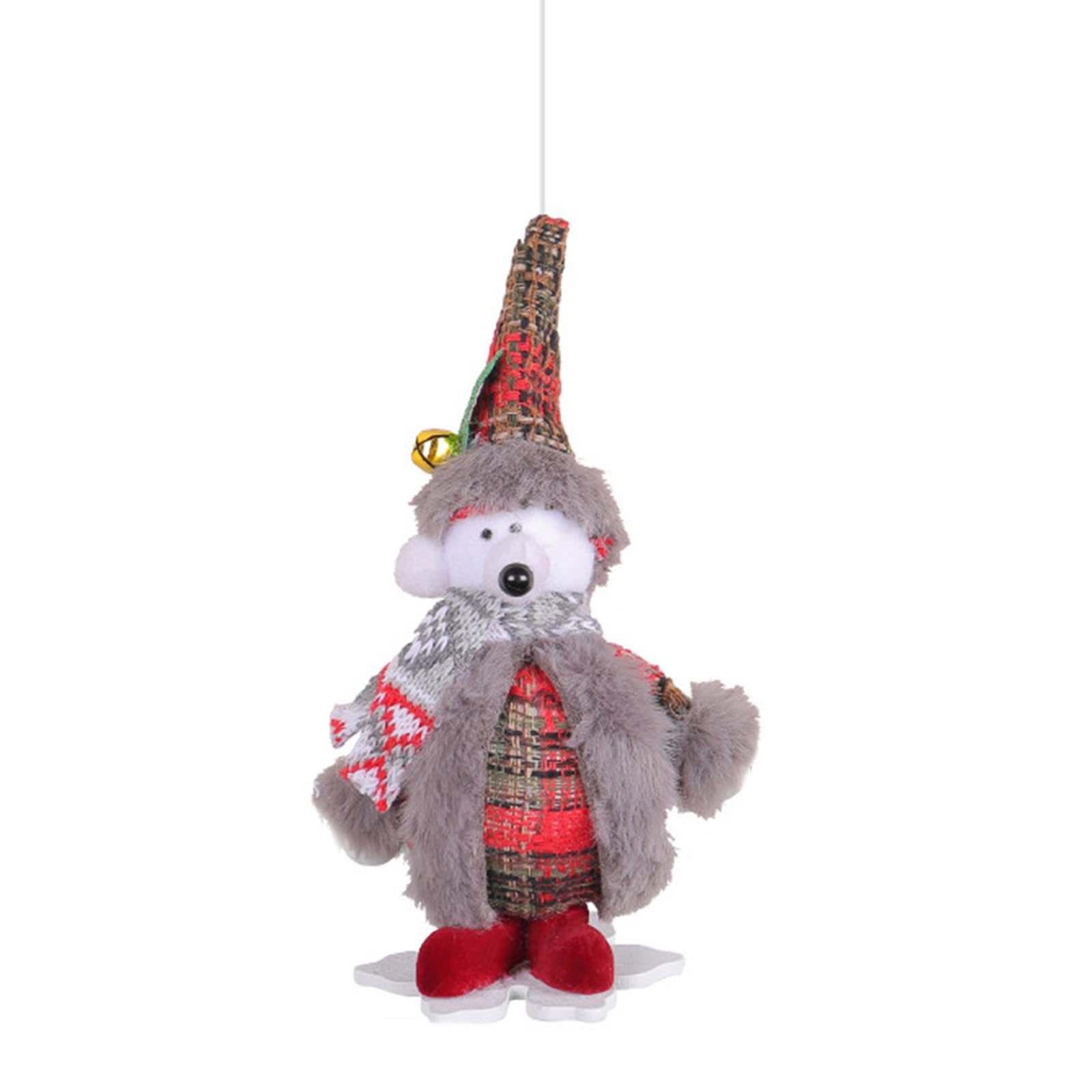 Christmas Tree Decorations Pendant Plush Toy Santa Deer Snowman Ornaments for Festive Home Decor Christmas Tree Decoration Perfect for Party Decor