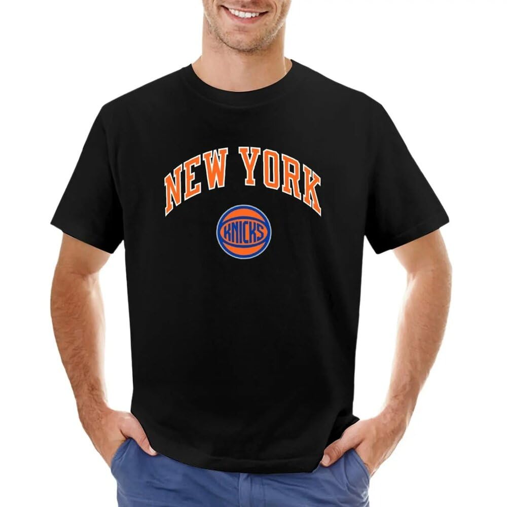 Knicks-NY T-Shirt Shirts Graphic tees Aesthetic Clothes Heavyweights Mens t Shirts Black M