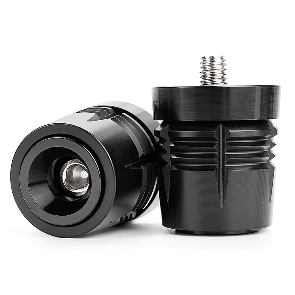 MOWOK Embout de Guidon Moto Accessoires pour Kawasaki Z900 Z800 Z1000 Z1000SX Z400 ZX6R ZX10R Z750 Ninja 250 300 1000 SX Versys650 2017-2025 Capuchons de Guidon (Noir)