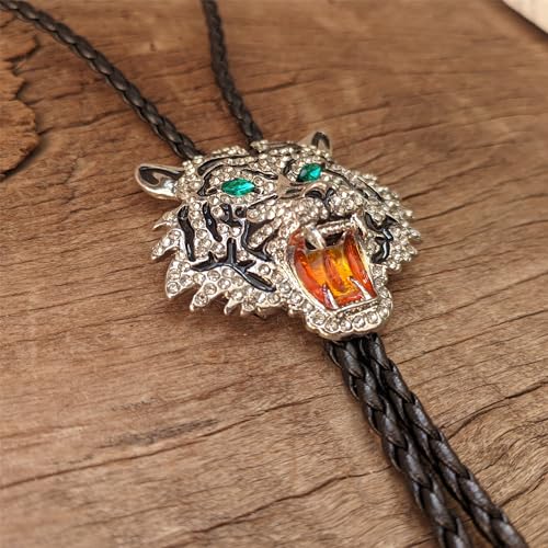 Image of Animal & Plant Bola Tie Bolo Tie Wedding Necklace for Men Women Groomsmen Western Cowboy Necktie