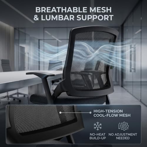 Image of 24 Pack Folding Training Chairs with Desk Attached, Nesting Conference Chair,Heavy-Duty Foldable Office Chair with Writing Board & Cup Holder, Mesh Back, Padded Seat for Meeting,Seminar, Classroom
