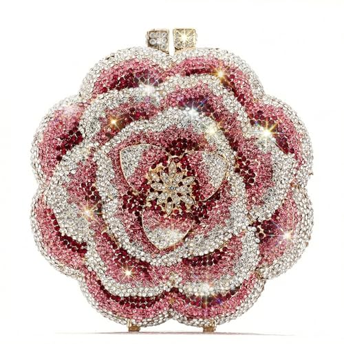 Sac de soirée femme chic en strass AAA avec chaîne en métal élégante