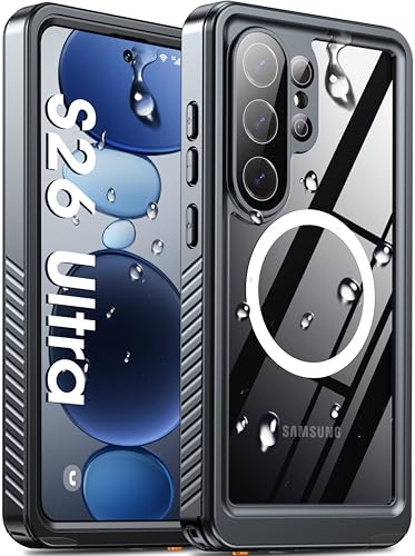 Oneagle for Samsung Galaxy S26 Ultra Case Waterproof [Fit for MagSafe] 360 Full Body [IP68 Underwater] [Built-in Screen & Lens Protector] [12FT Mil-Grade Shockproof] Phone Case for Galaxy S26 Ultra