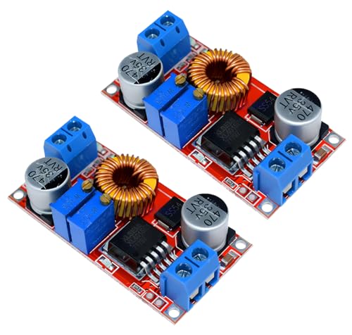 Image of Shockley XL4015 E1 Lithium Battery Charger Module Board 5A DC to DC CC CV Step Down Charging Board Module Led Power Converter Charger Step Down Module Buck Converter Board (XL4015 Buck - 2 Piece)