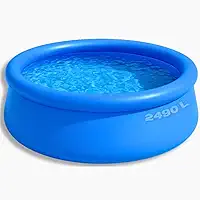 Piscina Infantil Inflável 2490 Litros Grande Redonda Quintal