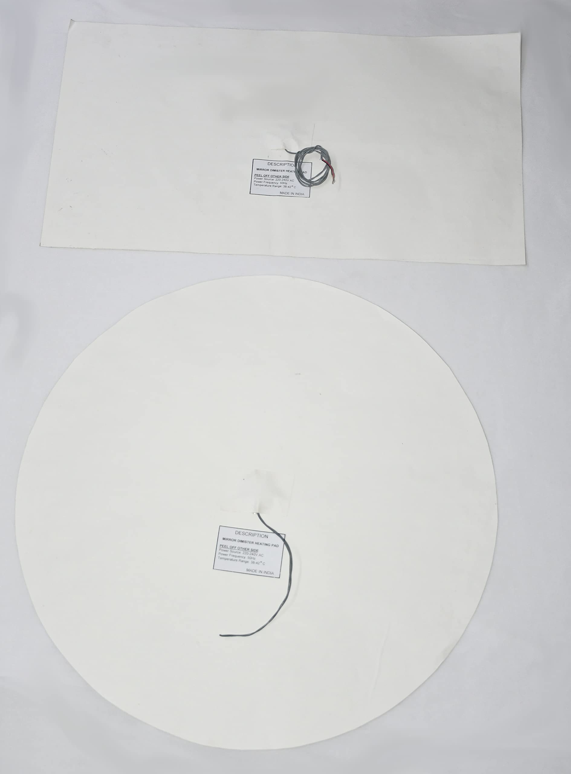 Mirror Defogger and Demistifier, 5-Year Replacement Guaranty, 220 VAC. Made in India (12x15 inch)-image-37