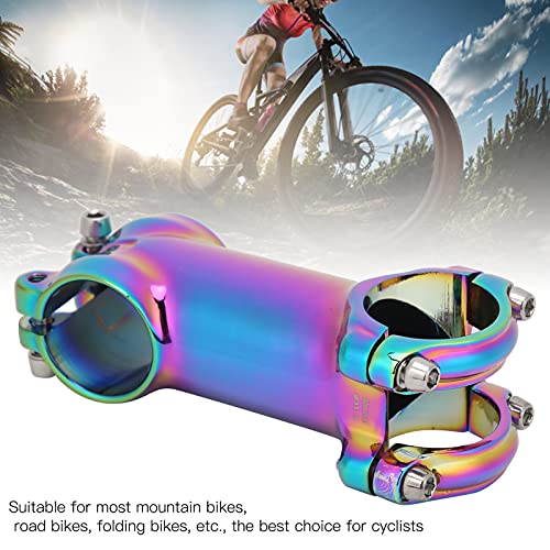 01 Bicycle Stem, 31.8Mm Bike Stem Light Weight Easy To Install Handlebar Stem For Folding Bikes For Mountain Bikes For Road Bikes(Plus Or Minus 7 Degrees 80Mm) #TOP5