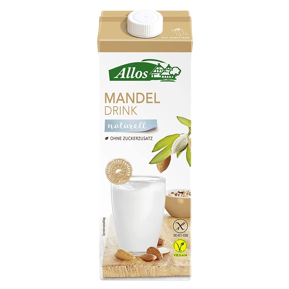 Allos Bio Mandel Drink naturell 12er Pack (12 x 1 L)