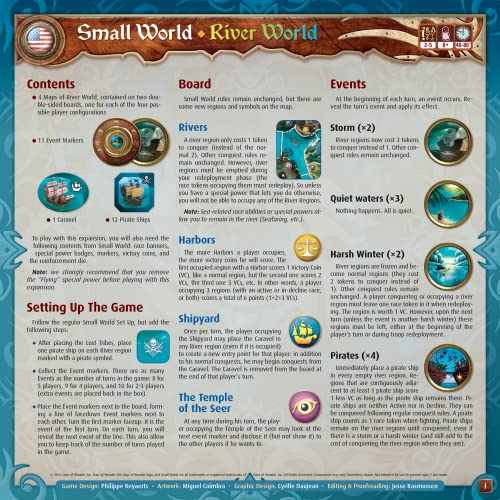 Days Of Wonder Small World: River World Multi-Colored #TOP7