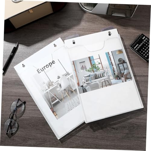 Support multifonction pour brochures et magazines de bureau - 7