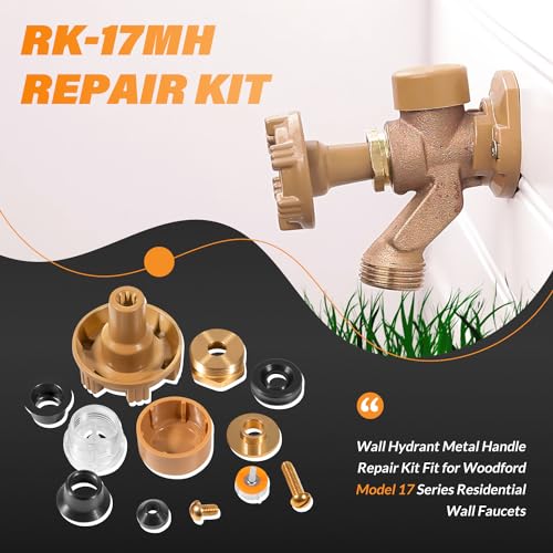 image for usvehj Replace for RK-17MH Repair Kit Wall Hydrant Metal Handle Repair