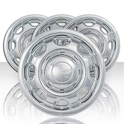 Upgrade Your Auto Set of Four 17' Chrome Wheel Skin Covers for Ford F-150 XL/14 Police Pkg 2010-2025