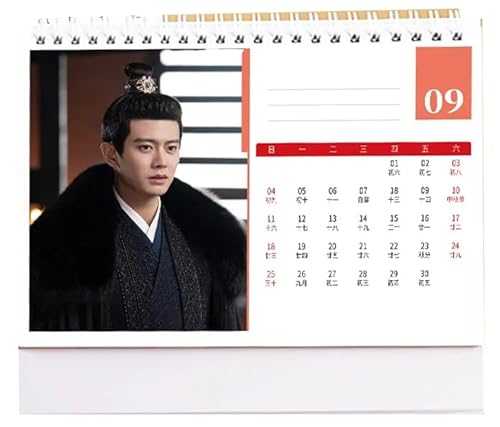 美人骨〜前編:周生如故〜 周生辰 ?時宜 アレン・レン バイ・ルー 美人骨〜後編:一生一世〜 カレンダー 卓上カレンダー 写真集 2025年度 2026 オフィス用品 卒業記念品 学生 置物 クラスメート ギフト クリスマス 新年 お正月 プレゼント 中国