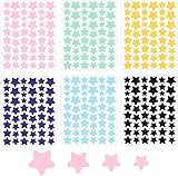 LAOEGVFスポットパッチ ニキビパッチ 可愛い 星 大容量 306枚入り 6カラー 肌荒れスキンケア 毛穴ケア 顔シミ隠し メイクツール