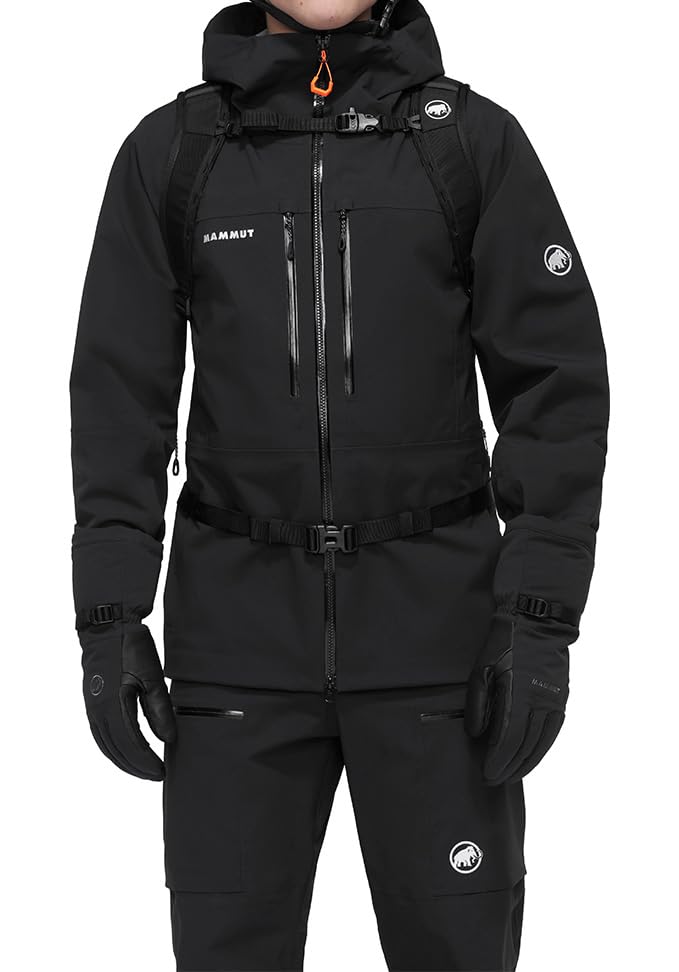 Mochila Deportiva Nirvana 18L Mammut Azul Negro miniatura 4