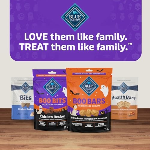 Blue Boo Bars Crunchy Dog Biscuits & Blue Boo Bits Soft & Chewy Dog Treats Amazon Exclusive Bundle - image 9