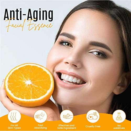 20% Vitamin C Serum (2 Fl Oz) Pure Organic Anti- Wrinkle + Hyaluronic Acid + Retinol + Vitamin E + Vitamin B, Pure Organic- Boost Skin Collagen Facial Serum For Anti-Aging, Fine Line Wrinkles #TOP4