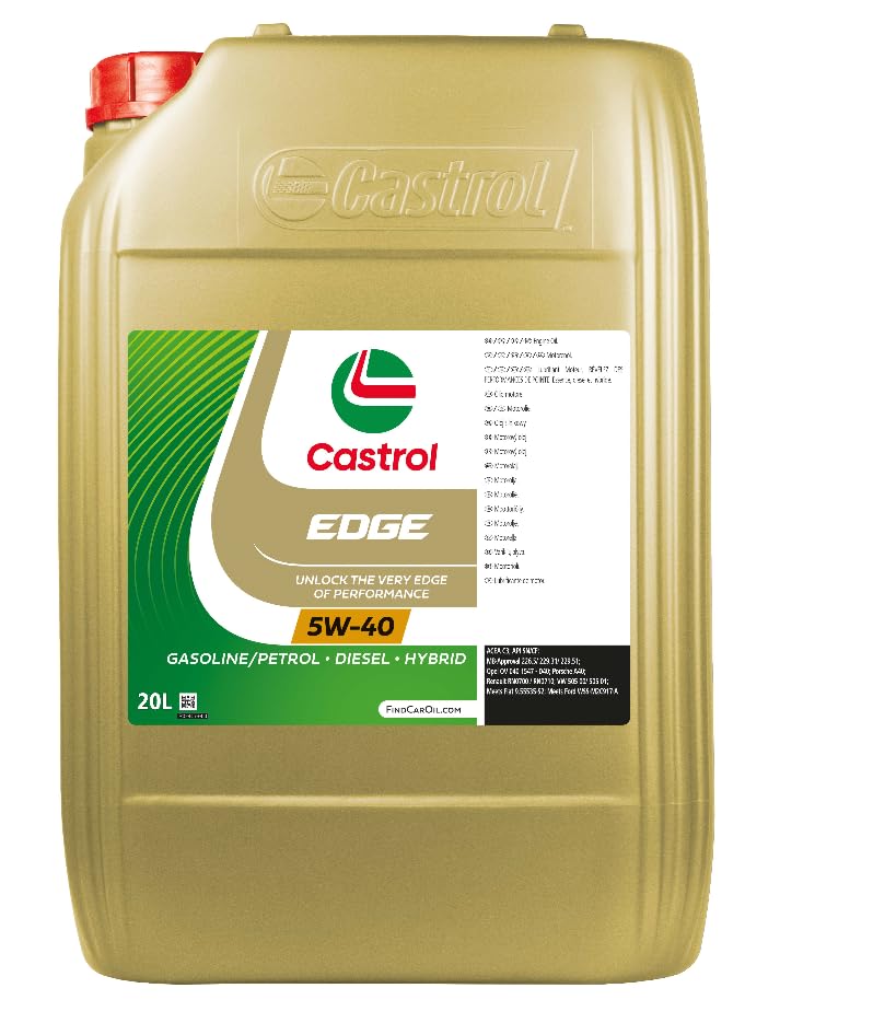 Castrol Edge 5W-40 Huile moteur 20 l